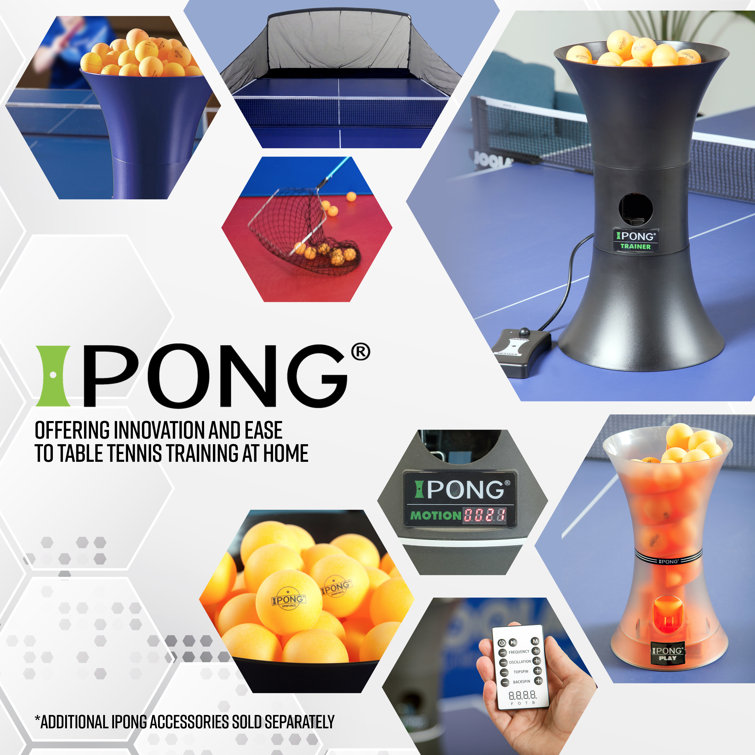 iPong Table Tennis Training Robot Automatically Serves Ping Pong